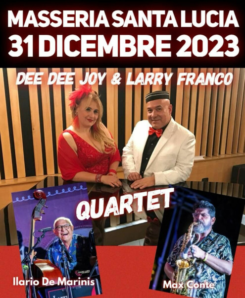 Larry Franco e Dee Dee Joy quartet