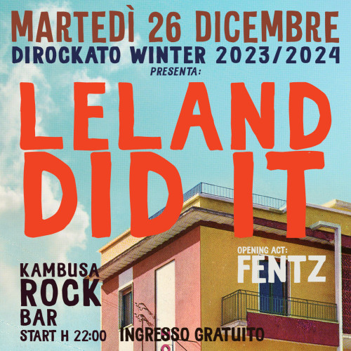 LELAND DID IT - Dirockato Winter 2023/24 - Monopoli