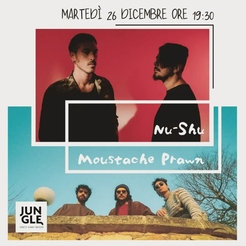 Moustache Prawn & NU-SHU live @ Jungle Parco Raho