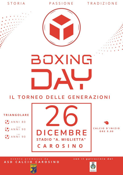 Boxing Day Carosino