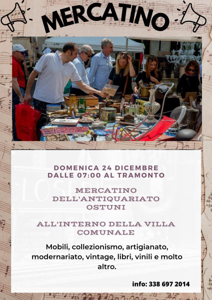 Mercatino dell'antiquariato e artigianato