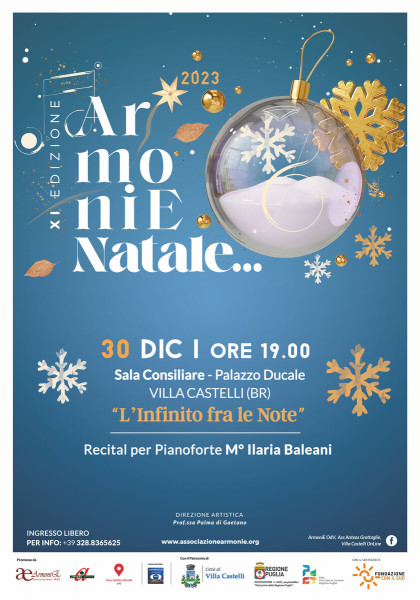 L'Infinito fra le Note saluta il 2023 con AE di Natale XI ed