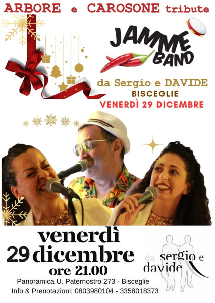 ARBORE e CAROSONE col brio della JAMME BAND