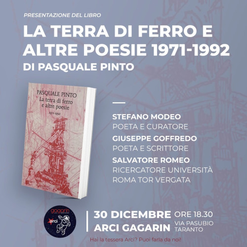 "La terra di ferro e altre poesie 1971-1992". Presentazione del libro