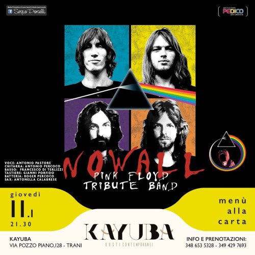 No Wall Pink Floyd Tribute Band live a Trani