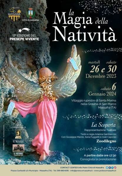 "La magia della Natività in gravina"