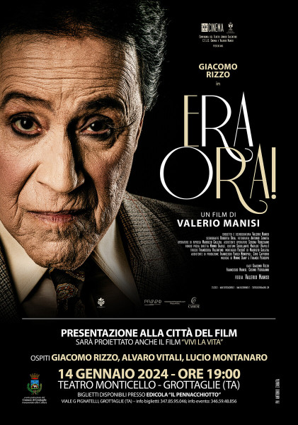 "ERA ORA!" presentazione del nuovo film di Valerio Manisi