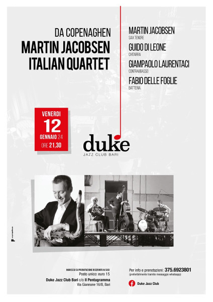 Martin Jacobsen Italian Quartet