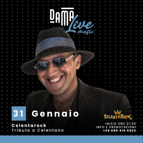Celentarock - Celentano tribute band live at Dama