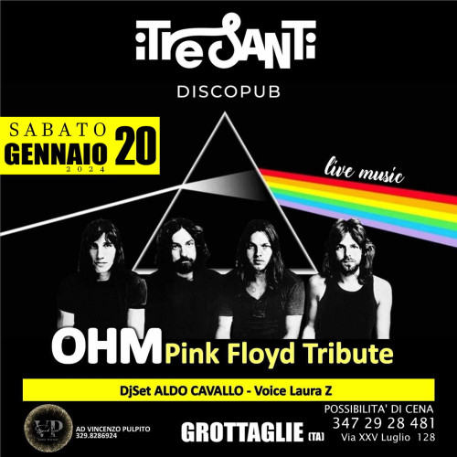 OHM PINK FLOYD live