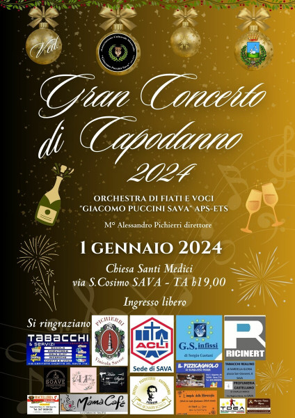 GRAN CONCERTO DI CAPODANNO V EDIZIONE