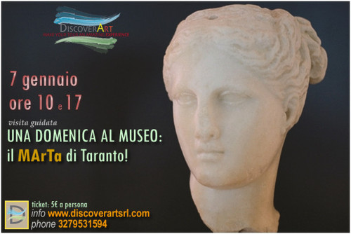 Una Domenica al Museo: il MArTa di Taranto! visita guidata 7 gennaio 2024