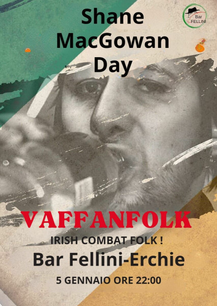 Shane Macgowan Day anticipato il 5 Gennaio