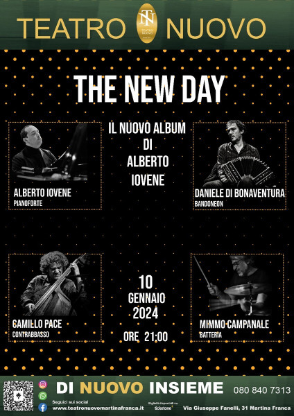 The new day - il grande jazz con il quartetto Iovene-Di Bonaventura-Pace-Campanale