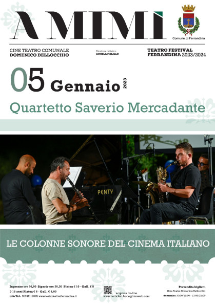 Quartetto Mercadante in "Le colonne sonore del cinema italiano"