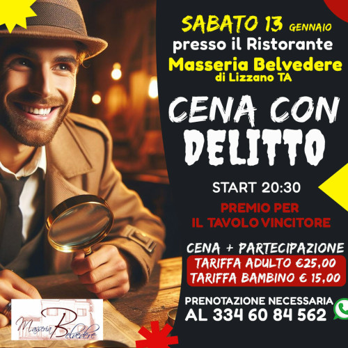 Cena con Delitto  - Riuscirai a risolvere il giallo?