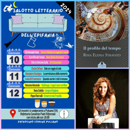 Il profilo del Tempo al Salotto Letterario dell'Epifania