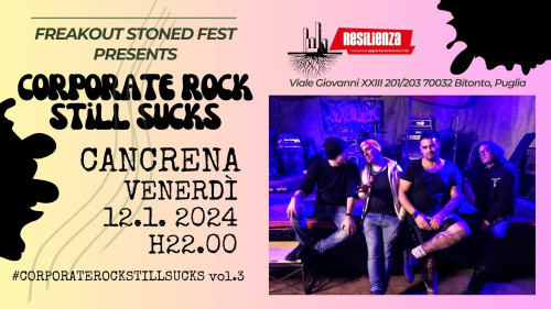CANCRENA live at Resilienza!
