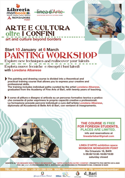 Painting Workshop- Free Course for foreign students