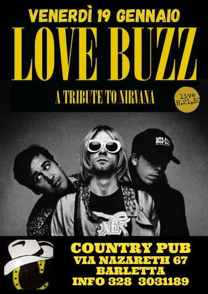 Love Buzz in concerto - A tribute to Nirvana Live!