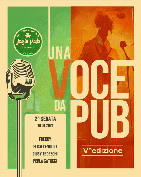 Bari – UNA VOCE DA PUB 2^ serata di selezione