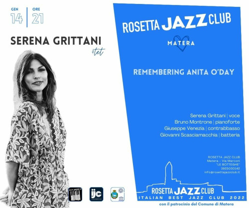 Serena Grittani 4tet "Remembering Anita O'Day"