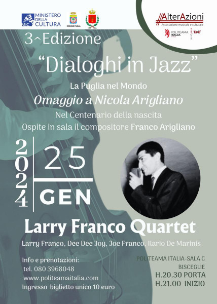 Dialoghi in Jazz omaggia Nicola Arigliano