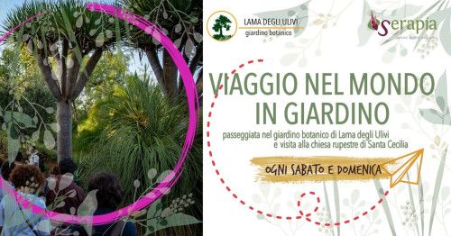 Viaggio nel mondo in giardino in giardino