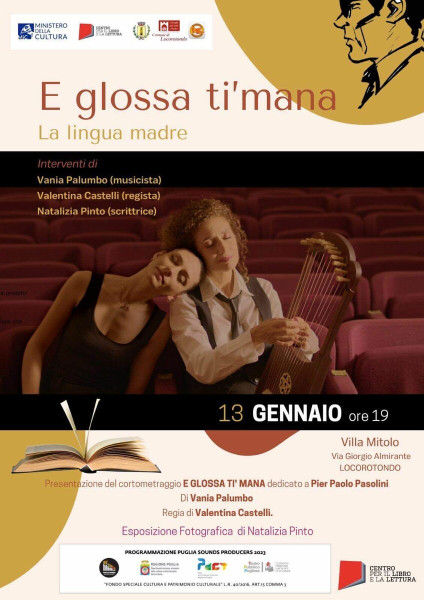 E GLOSSA TI' MANA (tradotto dal griko "La Lingua Madre").