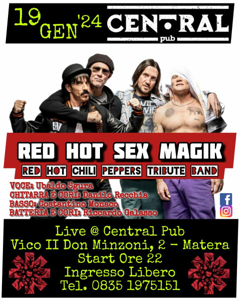 Red Hot Sex Magik - tribute band Red Hot Chili Peppers