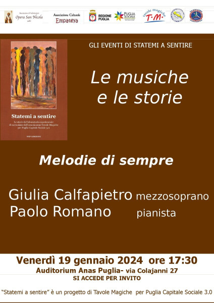 Statemi a Sentire - Le Musiche e le Storie.