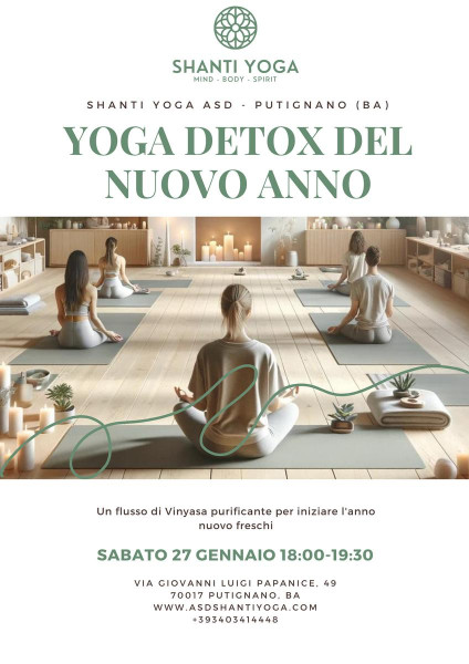 Yoga detox del nuovo anno