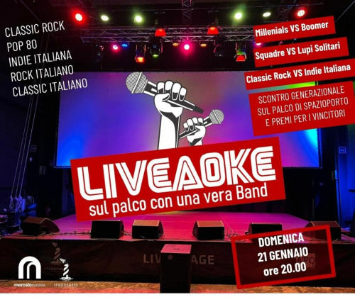 LIVEAOKE - Sul palco con una vera BAND!