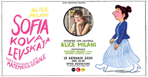 Incontro con Alice Milani per la presentazione del graphic novel "Sofia Kovalevskaja, vita e rivoluzioni di una matematica geniale"