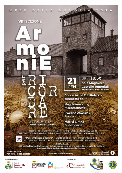 Fotografia, Musica in ArmoniE per Ricordare VIII edizione