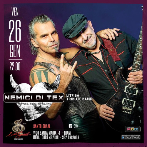 NEMICI DI TEX - LITFIBA TRIBUTE BAND LIVE A TRANI
