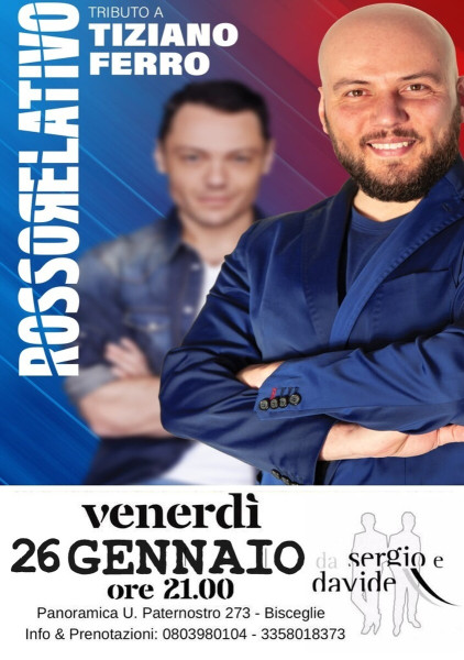 TIZIANO FERRO special tribute live