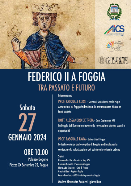 Conferenza "Federico II a Foggia tra passato e futuro"