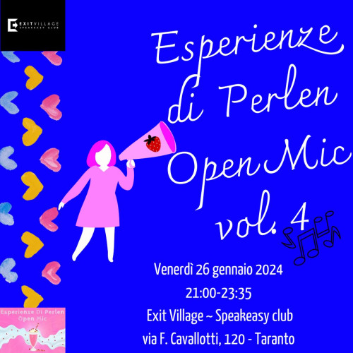 Esperienze di Perlen Open Mic vol. 4