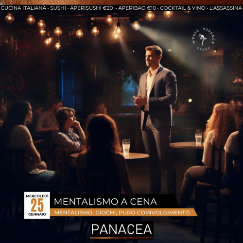 Mentalismo a cena da Panacea