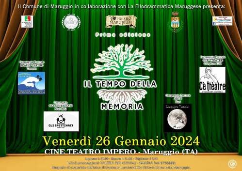 IL TEMPO DELLA MEMORIA