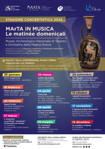 MARTA IN MUSICA 2024 - Le Matinée domenicali