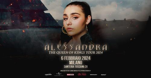 Alessandra parte con il The Queen of Kings Tour