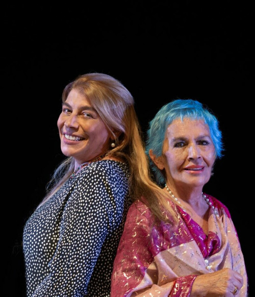 Tiziana Schiavarelli & Tina Tempesta in "La Badante"