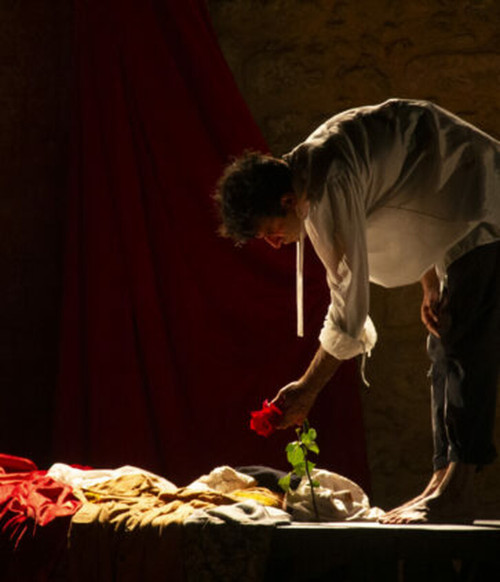 Caravaggio con Luigi D'Elia - Regia Enzo Vetrano e Stefano Randisi