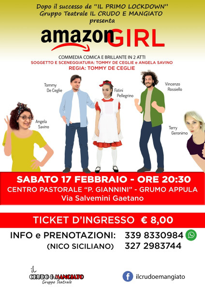 AMAZON GIRL - Commedia Teatrale Comica