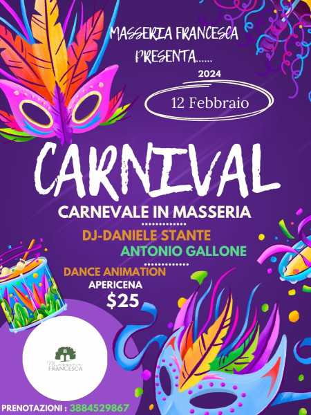 Apericena di carnevale