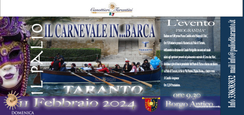 IL CARNEVALE...BARCA
