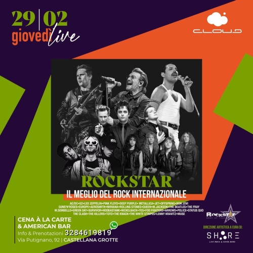 Rockstar - il meglio del rock internazionale live at Cloud