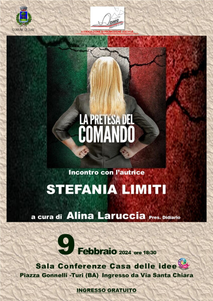 La pretesa del comando, incontro con Stefania Limiti